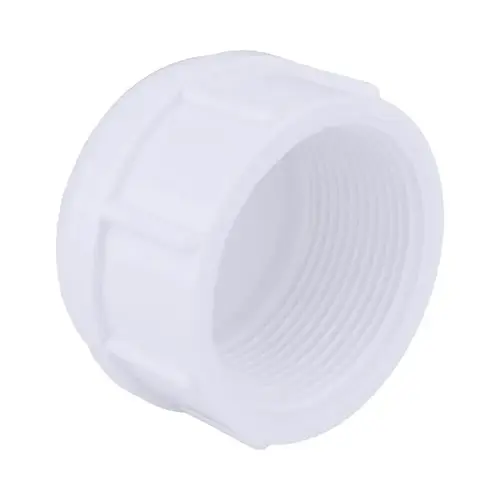 1-1/2 In. FIP Schedule 40 Threaded PVC Cap 1-1/2 In. FIP Schedule 40 Threaded PVC Cap