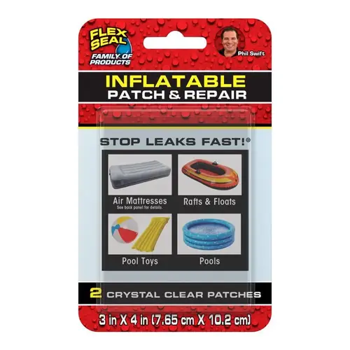 KIT PATCH-REPR INFLATABLE 8CT Pair Clear KIT PATCH-REPR INFLATABLE 8CT Pair Clear