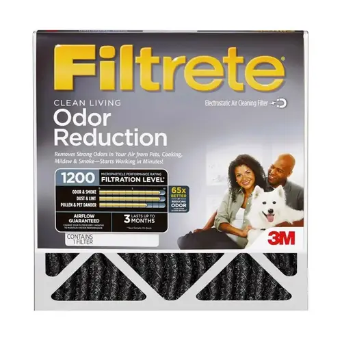 Air Filter 20" W X 20" H X 1" D Carbon 11 MERV Pleated - pack of 4 Air Filter 20" W X 20" H X 1" D Carbon 11 MERV Pleated - pack of 4