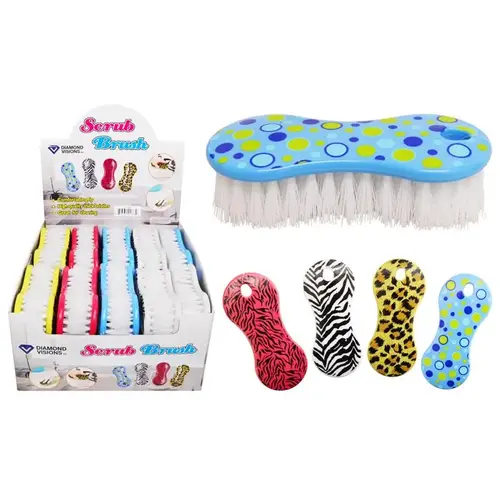 Fashion Scrub Brush Polypropylene Assorted - pack of 36 Fashion Scrub Brush Polypropylene Assorted - pack of 36