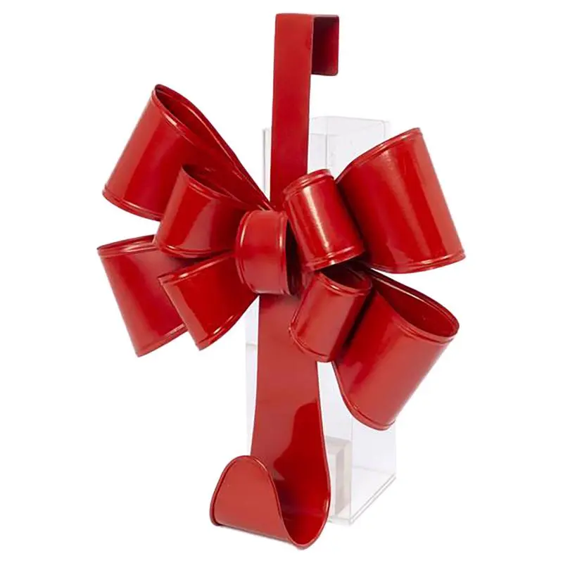 Gerson Indoor Christmas Decor Red Door Wreath Hanger Red - pack of 2 2537270-XCP2