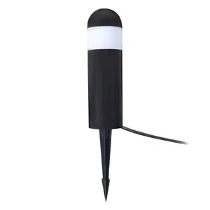 Living Accents A-LVPPD-35-BOL Bollard Light Low Voltage 0.5 W LED Black