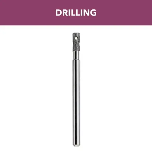 Drill Bit 1/8" X 1.77" L Diamond Tipped Straight Shank