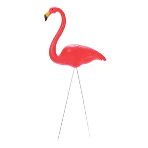 Union Products 62360 Garden Sculpture, Featherstone Flamingos, Polyethylene - Pair Pink