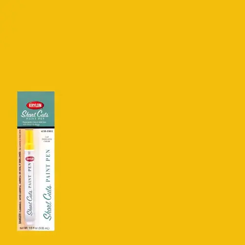 Paint Pen Short Cuts Sun Yellow Interior 0.33 oz Sun Yellow Paint Pen Short Cuts Sun Yellow Interior 0.33 oz Sun Yellow