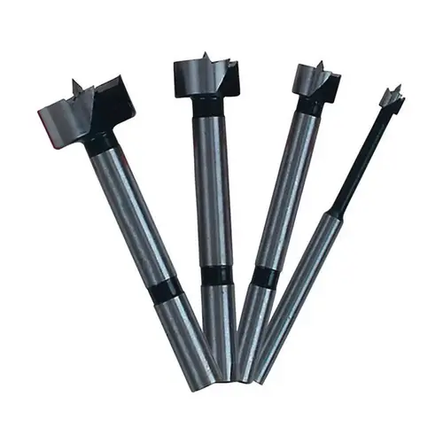 Forstner Drill Bit Set 1/4 - 1" X 3-1/2" L High Speed Steel Forstner Drill Bit Set 1/4 - 1" X 3-1/2" L High Speed Steel