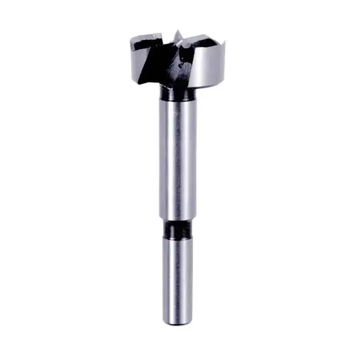 Forstner Drill Bit 1-1/8" X 3-1/2" L High Speed Steel Round Shank Forstner Drill Bit 1-1/8" X 3-1/2" L High Speed Steel Round Shank