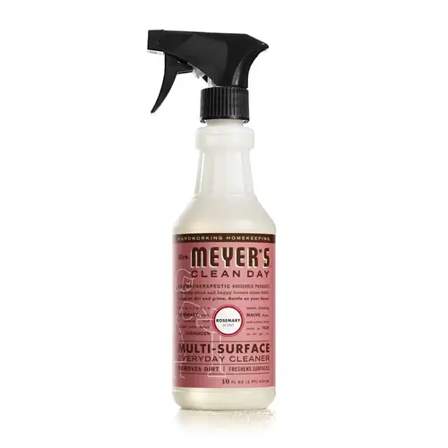 Multi-Surface Cleaner Clean Day Rosemary Scent Organic Liquid 16 oz Multi-Surface Cleaner Clean Day Rosemary Scent Organic Liquid 16 oz