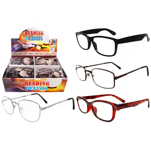 Reading Glasses Assorted Strength Unisex Reading Glasses Assorted Strength Unisex