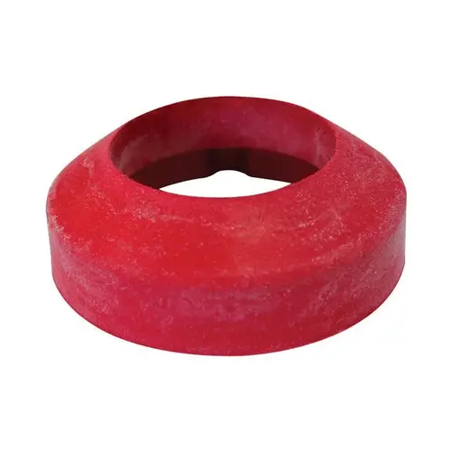 Tank-to-Bowl Gasket, 2-1/8 in ID x 3-1/2 in OD Dia, Sponge Rubber, Red, For: 2 in 2-Piece Toilet Tanks