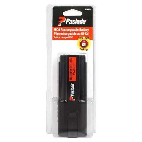 Rechargeable Battery, 6 V Battery, 2 Ah, Ni-Cd, Black Rechargeable Battery, 6 V Battery, 2 Ah, Ni-Cd, Black