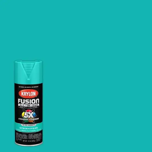 Paint + Primer Spray Paint Fusion All-In-One Satin Beach Glass 12 oz Beach Glass Paint + Primer Spray Paint Fusion All-In-One Satin Beach Glass 12 oz Beach Glass