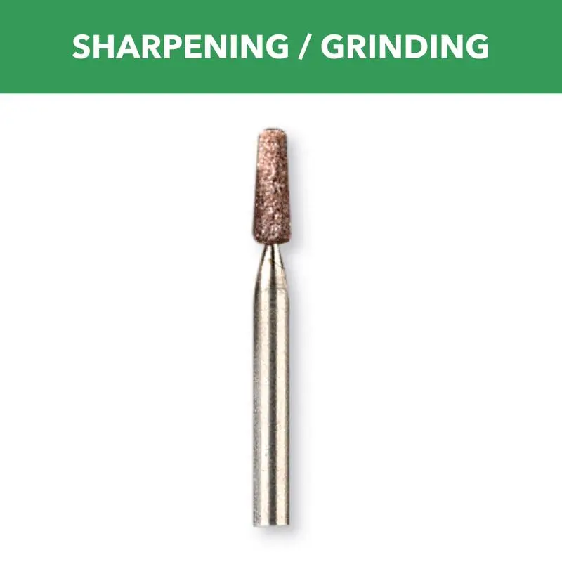 Dremel Grinding Stone 1/8 in Dia 1/8 in Arbor/Shank Aluminum Oxide Abrasive Orange 997 Dremel Grinding Stone 1/8 in Dia 1/8 in Arbor/Shank Aluminum Oxide Abrasive Orange 997