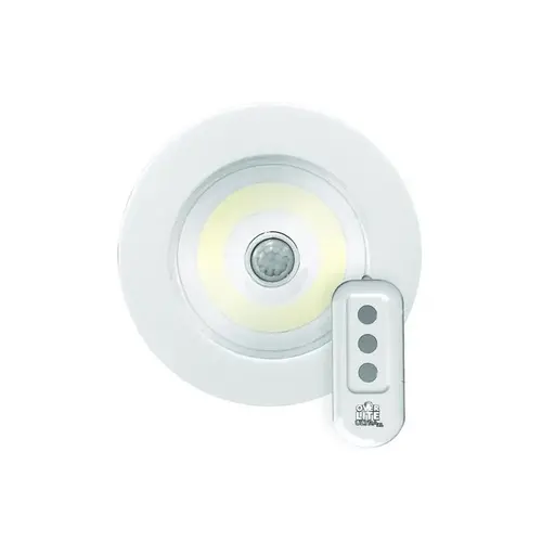 LED Light with Remote Ultra 3X Motion Activated White Pair