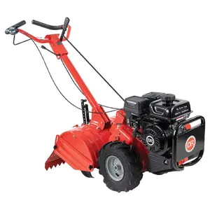 DR TW19018DMN DR Rototiller, 209 cc Engine Displacement, OHV Engine, 18 in Max Tilling W, Rear Tine, Manual Start