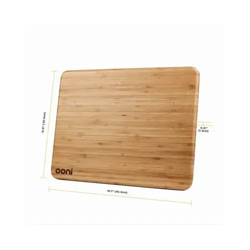 Pizza Prep Bamboo Lid & Work Surface, 12.8 x 16.7 In. Pizza Prep Bamboo Lid & Work Surface, 12.8 x 16.7 In.