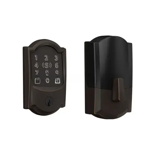 Camelot Encode Plus Smart Wifi Deadbolt with 12351 Latch and 10116 Strike Aged Bronze Finish Camelot Encode Plus Smart Wifi Deadbolt with 12351 Latch and 10116 Strike Aged Bronze Finish