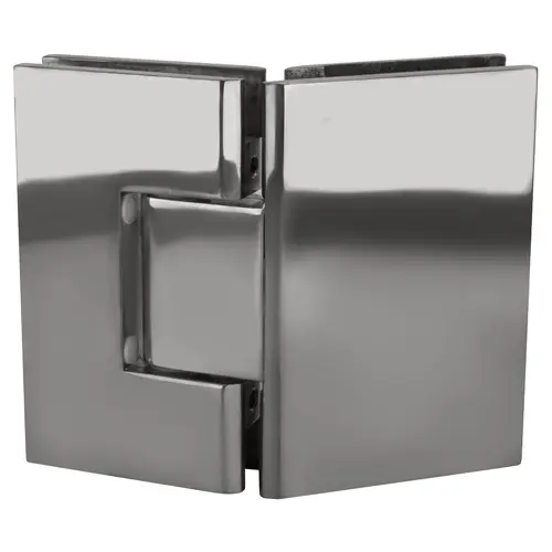 Polished Chrome Vienna 045 Series 135 Degree Glass-to-Glass Hinge Polished Chrome Vienna 045 Series 135 Degree Glass-to-Glass Hinge