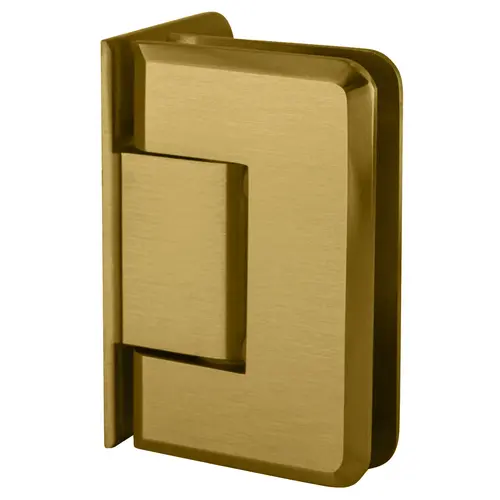 Satin Brass Pinnacle 044 Series Wall Mount Offset Back Plate Hinge
