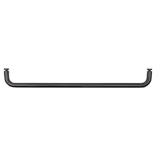 24 Inches Center To Center Standard Tubular Shower Towel Bar Single Mount Without Washers Brushed Pewter 24 Inches Center To Center Standard Tubular Shower Towel Bar Single Mount Without Washers Brushed Pewter