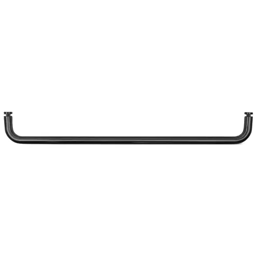 24 Inches Center To Center Standard Tubular Shower Towel Bar Single Mount Without Washers Brushed Pewter 24 Inches Center To Center Standard Tubular Shower Towel Bar Single Mount Without Washers Brushed Pewter