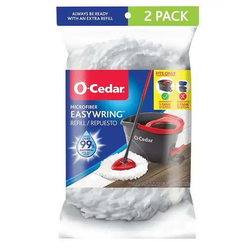REFILL MOP SPIN MICROFIBER - pack of 2 REFILL MOP SPIN MICROFIBER - pack of 2