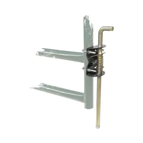 Koch Gate Anchor, Powder-Coated, For: 1-3/4 to 2 in OD Round Tube Gate