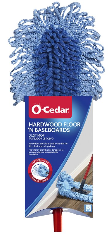 O-CEDAR COMMERCIAL 168110 MOP DUST MICROFIBER Blue/Red
