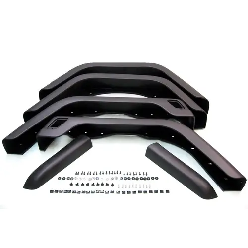 Fender Flare Kit for a Jeep Wrangler Fender Flare Kit for a Jeep Wrangler