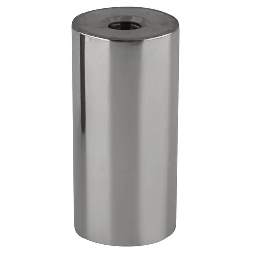 Chrome 3/4" Diameter by 3/4" Long Standoff Base Chrome 3/4" Diameter by 3/4" Long Standoff Base