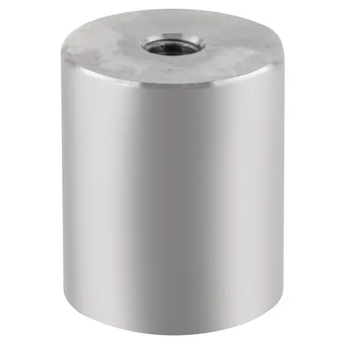 Satin Chrome 1-1/4" Diameter by 1-1/2" Standoff Base Satin Chrome 1-1/4" Diameter by 1-1/2" Standoff Base