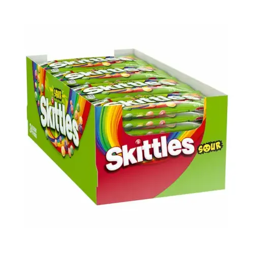 SSKIT24 Candy, Assorted Fruits, Sour Flavor, 1.8 oz Bag SSKIT24 Candy, Assorted Fruits, Sour Flavor, 1.8 oz Bag