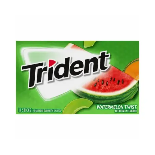 MOZ01112 Gum, Watermelon Twist Flavor, 1.1 oz - pack of 12 MOZ01112 Gum, Watermelon Twist Flavor, 1.1 oz - pack of 12
