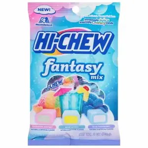 Hi-Chew 55200-XCP6 Chewy Candy Blue Hawaii/Blue Raspberry/Rainbow