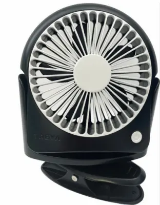O2C BRANDS Rechargeable Desk/Clip-On Fan 3 Speeds 5 In. FC05B08 O2C BRANDS Rechargeable Desk/Clip-On Fan 3 Speeds 5 In. FC05B08