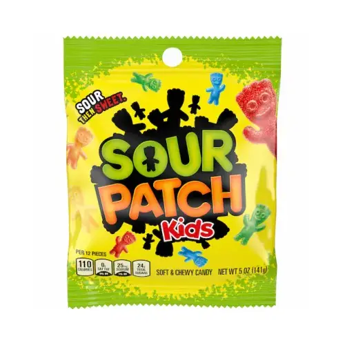 SOUR PATCH Kids MOZ06161 Soft and Chewy Candy, 8 oz SOUR PATCH Kids MOZ06161 Soft and Chewy Candy, 8 oz