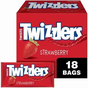 MIDWEST DISTRIBUTION 54412 Twizzlers Strawberry Twists, 2.5 oz.