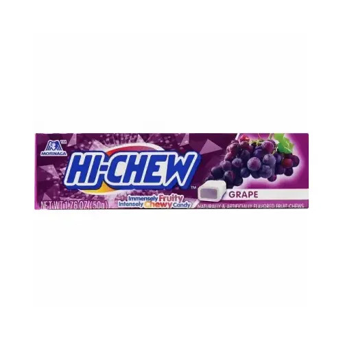 Hi-Chew Candy, Stick, Grape, 1.76 oz Hi-Chew Candy, Stick, Grape, 1.76 oz