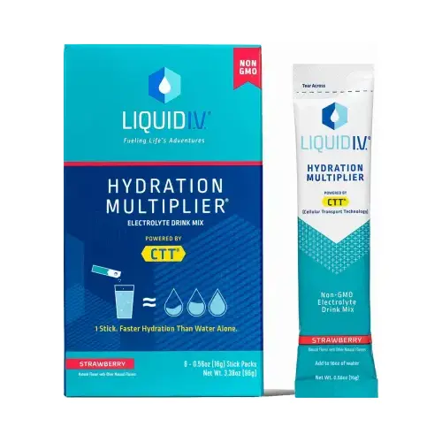 6CT Strawb Liquid IV - pack of 12 6CT Strawb Liquid IV - pack of 12