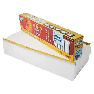 BestAir A201-SGM-BOX11R A201--BOX11R Air Filter, 19-3/4 in L, 24-1/4 in W, 11 MERV, Cardboard Frame