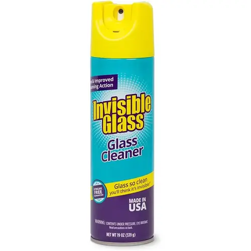EZ Grip Premium Glass and Window Cleaner, 19 oz Aerosol Can