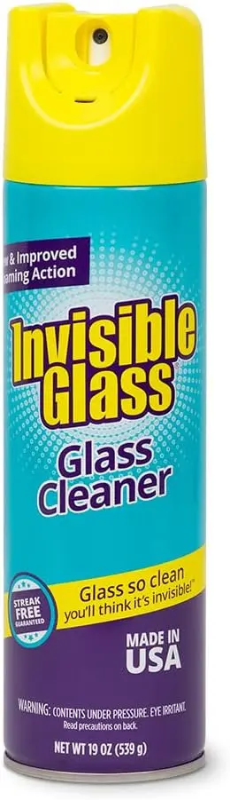 Invisible Glass EZ Grip Premium Glass and Window Cleaner 19 oz Aerosol Can 91160