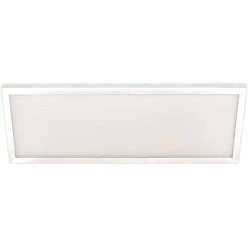 Electric 1 x 4' White Flat Panel 6-Way Color Select LED Fixture