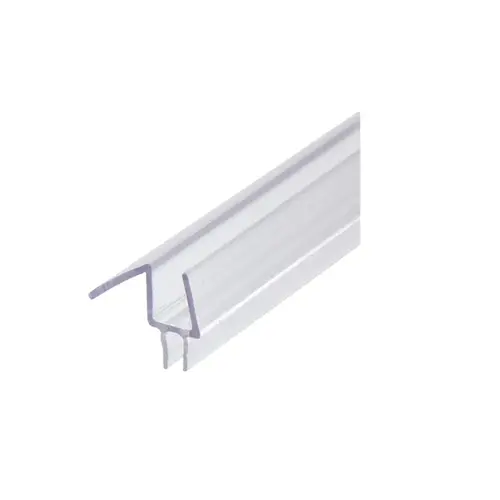 Shower Door Bottom Sweep With Drip Rail-3/8" -  36" Length