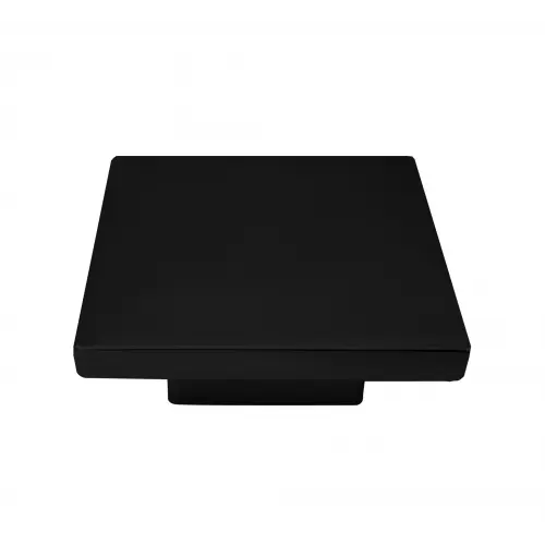 Strategic Brands 2 Square Knob - 16mm c/c Metro - Matte Black 41920