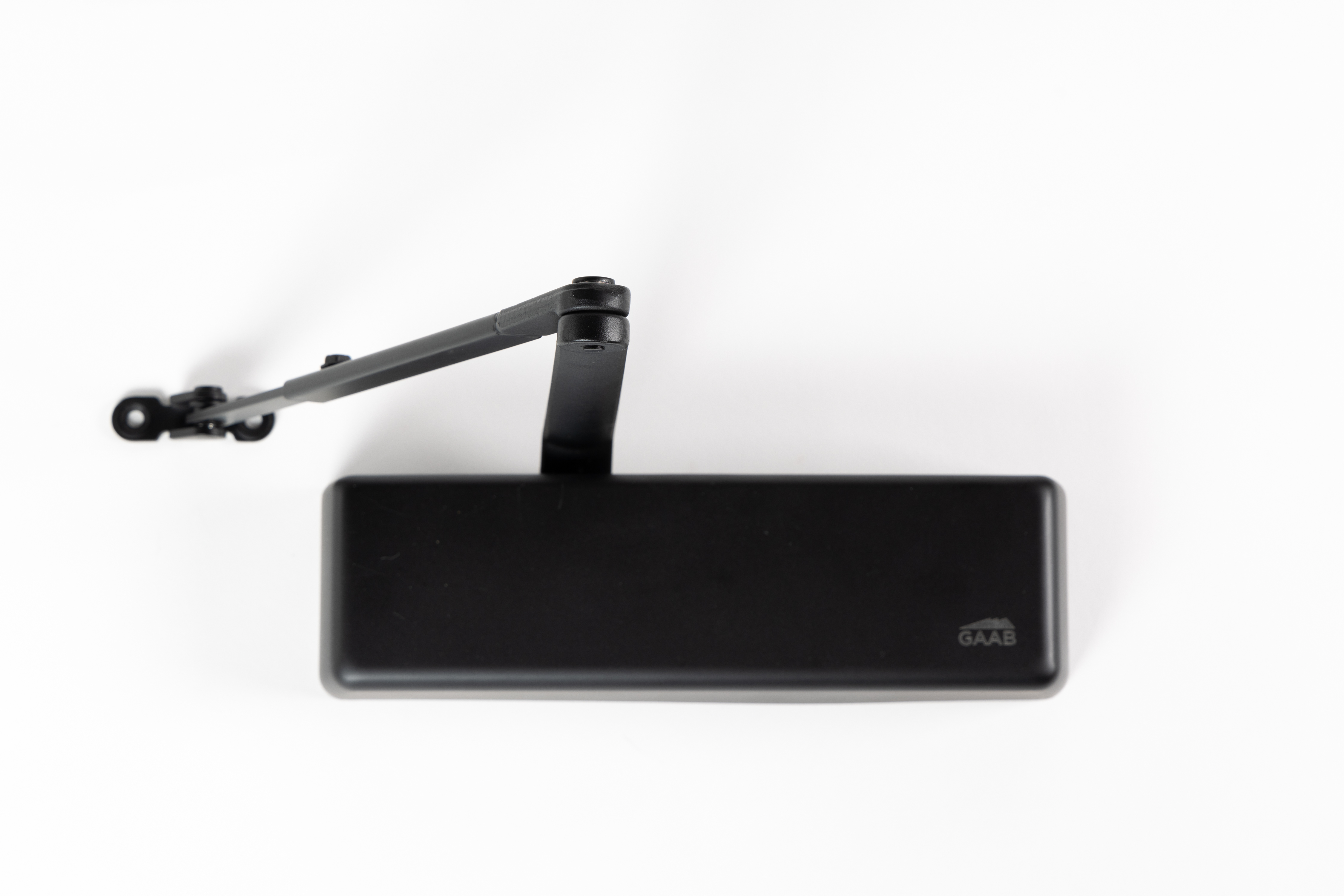 Gaab G404-RA-16-BC-MBK Door Closers Fire Rated Adjustable Arm Matte Black