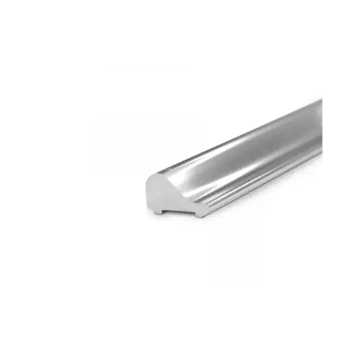 Chrome Shower Door Threshold "Tear Drop" Style 36" Length