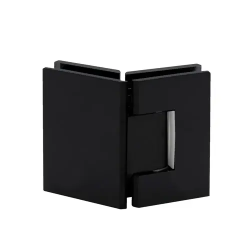 135 degree Glass to Glass Hinge Matte Black 135 degree Glass to Glass Hinge Matte Black