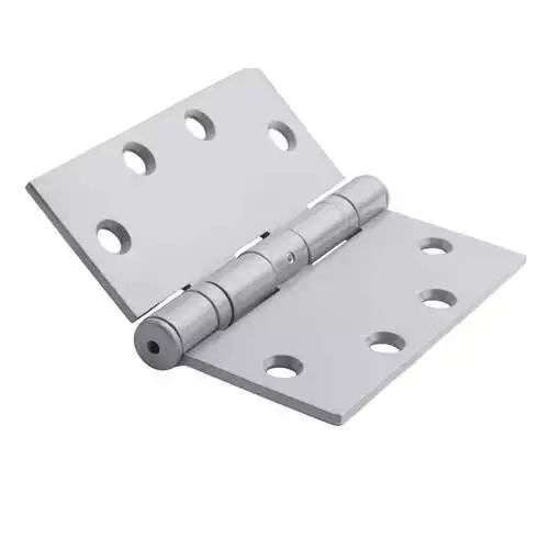 4.5 " x 4.5 " Prime Coat Gray Full Mortise Removable Pin Squared Hinge 4.5 " x 4.5 " Prime Coat Gray Full Mortise Removable Pin Squared Hinge