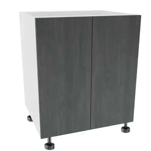 Cambridge Threespine 33W x 34-1/2H x24" Base Cabinet Carbon Marine Wood